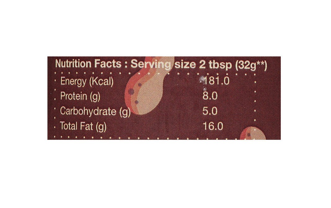 Organic Origins Peanut Butter. Smooth. Unsweetened   Glass Jar  200 grams